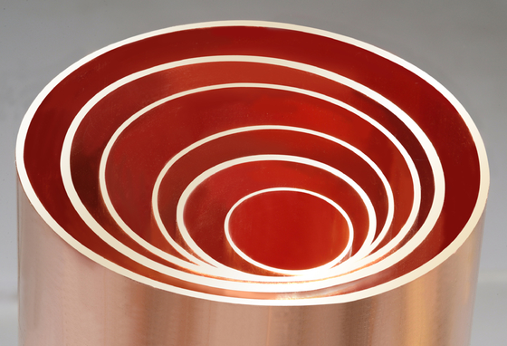 Bom preço. Tubo de cobre do tampão de extremidade da forma C12200 redonda para sondar o tubo capilar on-line