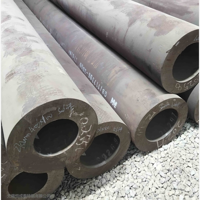 ASTM A209M Seamless Stainless Pipes 300mm laminou para a indústria da construção civil