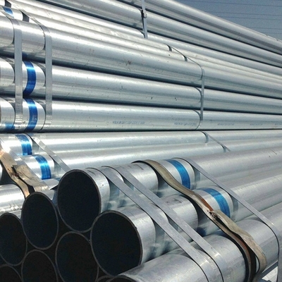 ASTM A210 galvanizou quente de aço do tubo mergulhado para o transporte do encanamento