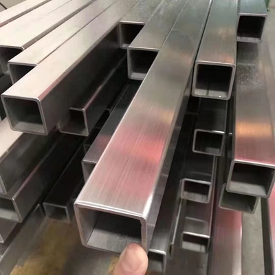 Os tubos 316L de aço sem emenda inoxidáveis de uma polegada 304 de 1,18 polegadas ×1.97 conduzem o quadrado oco para a engenharia