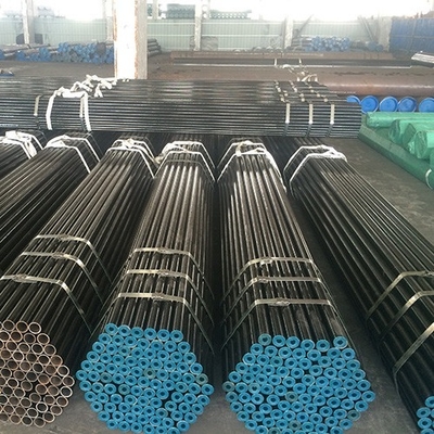 Tubulação sem emenda do oleoduto de tubo de aço do carbono do círculo do preto do API 5L A333 Gr.6