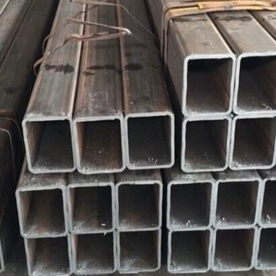 Tubo inoxidável retangular personalizado 304 316L Q345b Q355b do aço carbono para a máquina