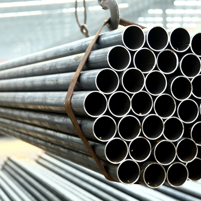 Preto de Q345 Q245B DN200 que solda a tubulação de aço carbono grossa espiral da parede do grande diâmetro para a ponte da casa