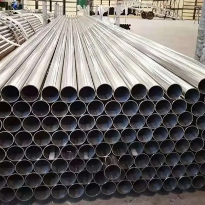Tubulação polida de aço carbono com diâmetro externo de 6-820 mm para construção e aplicação industrial