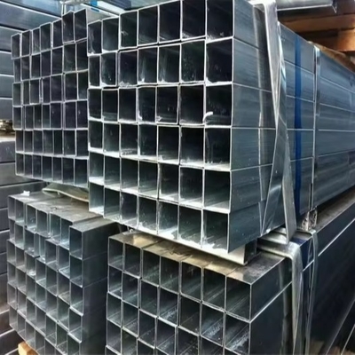 Good price Q235 Q345 Tubos quadrados de aço galvanizado soldados a quente para transporte de fluido on-line