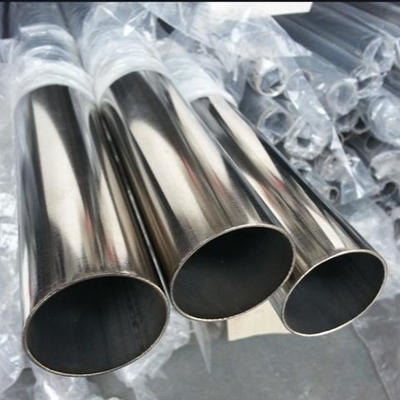 Good price Tubo de aço inoxidável 304 de prata polida comprimento 3000 mm-12000 mm on-line