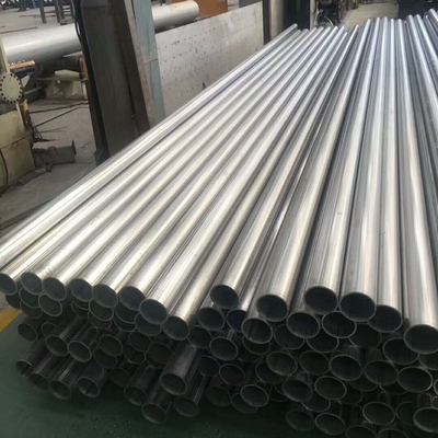 7.93g/cm3 Tubo de aço inoxidável 304 de prata polida Ponto de fusão 1454°C 6mm OD