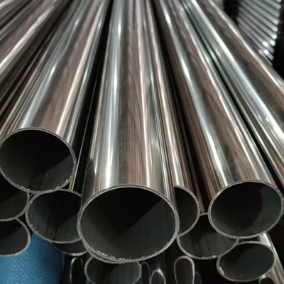 Tubo de aço inoxidável de 6 mm de diâmetro e 1 mm de parede polido de qualidade aeroespacial 304