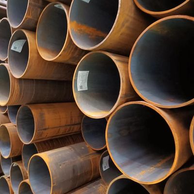 Tubos de aço laminados a quente prateados de diâmetro exterior de 21,3 813 mm