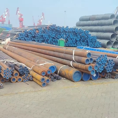 Tubo de aço carbono sem costura ASTM A106B, comprimento 6-12m, galvanizado