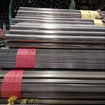 Bom preço. Tubo de extremidade lisa de aço inoxidável ERW/Soldado 304 304L 316 para fins decorativos on-line
