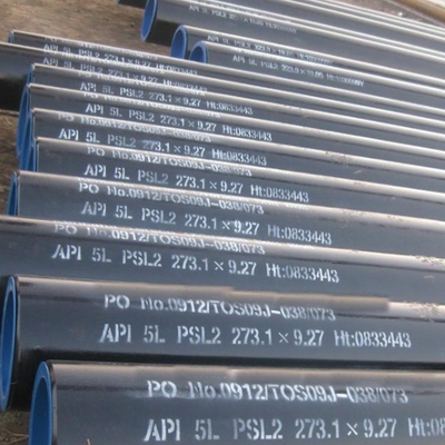 Tubo sem emenda da tubulação de aço carbono do API 5L-B 323.9mm 9.53mm DRL para fora do diâmetro 1/8 -36inch (10.3-914.4mm)