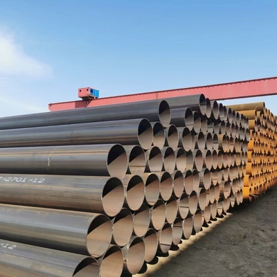 tubo sem emenda 1,1 do aço carbono da construção 24m redonda de 9m/2