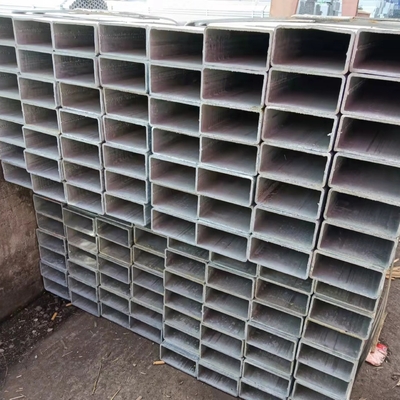 Tubulação de aço galvanizada de tiragem fria para forças armadas, tubo de aço do quadrado de BK BKS BKW ST44