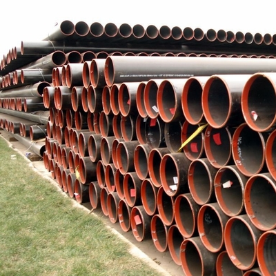 O petróleo 1629 do RUÍDO em volta do tubo de aço sem emenda laminado a alta temperatura envernizou