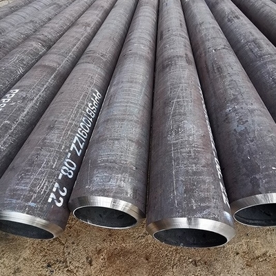 Tubo de caldeira sem emenda preto do aço carbono da pintura St35.8 para o serviço de alta pressão