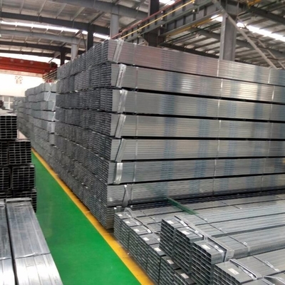 Parede fina tubulação retangular galvanizada de aço suave de Panels Square And da cerca de 3 polegadas