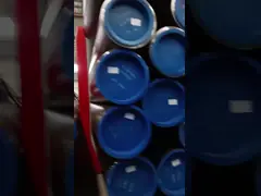 ASTM A53/A53M-10 categoria tubos de aço sem emenda de A/B para a tubulação fluida ST35 ST45 ST52